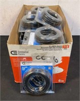 (Approx 20) CE 10' Rolls of CAT 6 Patch Cord