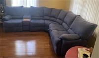 Large corner sectional sofa with recliners! - FL