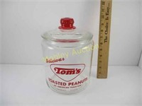 TOMS GLASS JAR WITH LID