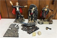 Phantom, Dracula Plastic Figurines