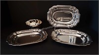 3 JEAN COUZON SMALL TRAYS + SMALL DISH