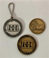 New Holland Medallions and Keychain