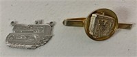 Allis Chalmers Medallion and Tie Clip