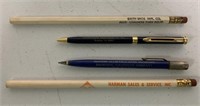 4 Allis Chalmers Pens and Pencils