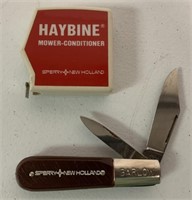 Sperry New Holland Knife and Tape Measure