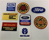 8 Ford New Holland Patches