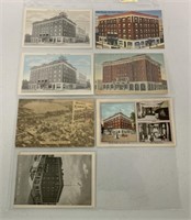 7 Early Rumely Post Cards