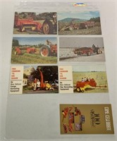 7 New Holland Post Cards