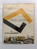 Allis Chalmers Industrial Tractors Brochure