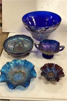 Coin & Carnival glass auction