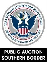 U.S. Customs & Border Protection online auction 9/27/2022