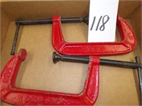 2-JET 6inch C Clamps