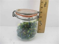 JAR OF MARBLES