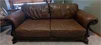 Leather Couch 84"