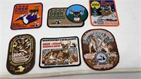 4 Michigan DNR Patches. All 3-5”