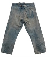 Single Pocket 1800s Amoskeag  Denim Farmers Jeans