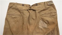 The Boss Canvas Miners Pants 1890-1910 jeans duck