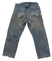 1800s One Pocket Amoskeag Denim Jeans FRONTIER