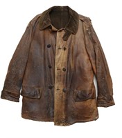 WW1 Pilot Leather Jacket military history clothing