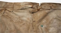 oldest 1800s LEVIS duck cloth Waist Overall denim