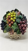 Tabletop Centerpiece Midcentury Pottery Grape