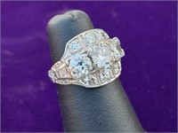Platinum & Diamond Ladies' Ring