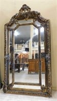 Ornate Gilt Framed Mirror.