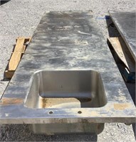 Stainless Steel Prepstation w/Sink
