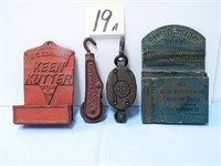 E.C. Simmons Keen Kutter Cast Iron Match Holder,