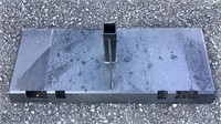 Receiver Hitch Skid Steer Attachment