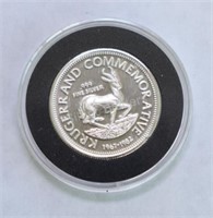 Krugerrand Commemorative .999 Silver Bullion Coin