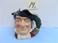 Royal Doulton Large Mine Host Toby Mug