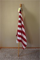 Outdoor Flag and pole