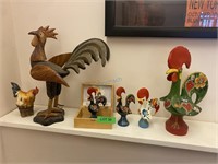 LOT: Assorted Roosters