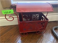 Red Rooster Wagon, 14"