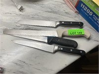 LOT: Asst. Chef's Knives