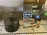 Weston Burger Express Patty Press