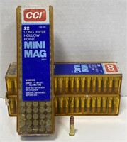 (E) CCI 22 Long Rifle Hollow Point Mini Mag