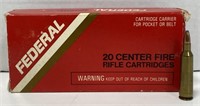 (T) Federal 22-250 Remington Centerfire Rifle