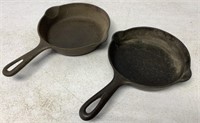 lot of 2 Griswold Cast Iron Skillets #3,4
