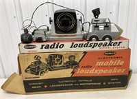 Remco Electronic Loudspeaker Radio Truck/Box