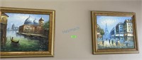 Pair of Framed Paintings