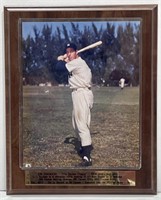 (T) Joe DiMaggio “The Yankees Clipper” Photo