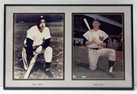 (T) New York Yankees MVP 1947 Joe DiMaggio and