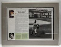 (T) 1956 Don Larson Perfect Pitch World Series
