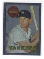 MICKEY MANTLE 1996 TOPPS FINEST 1969 TOPPS #19
