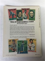 1978 HALL OF FAME BASEBALL CARDS BOOK