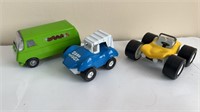 Tonka Topper Tin Toy Car Sand Buggy 55340 55450