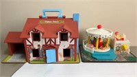 Fisher Price Doll House 1964 Merry Go Round