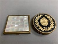 Lot of Vintage Ladies Fashion Compacts